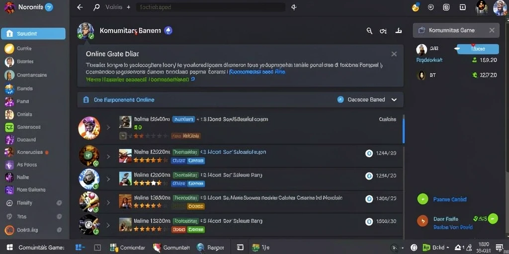 luxarabet - Screenshot fitur komunitas dan forum pengguna.